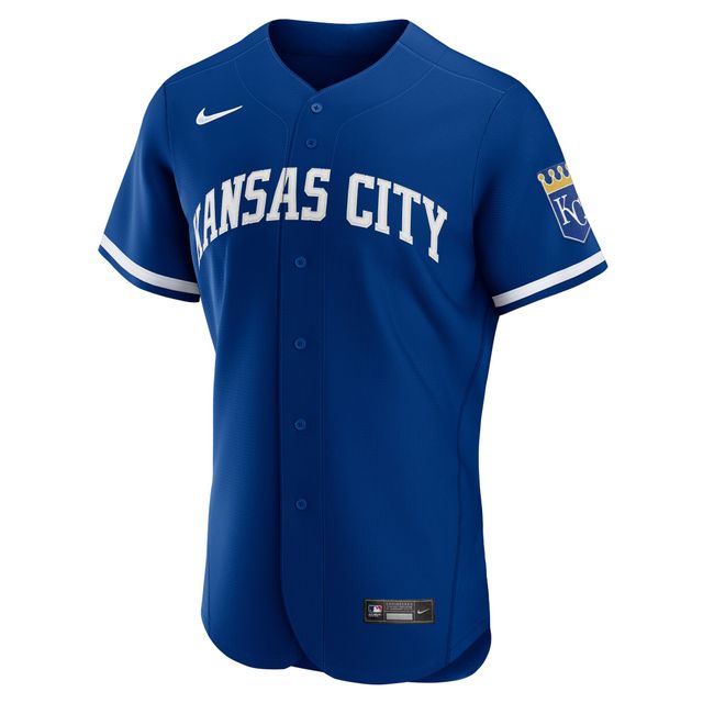 Maillot authentique alternatif Nike Royal Kansas City Royals 2022 pour homme