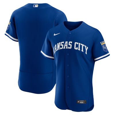 Men's Nike Royal Kansas City Royals 2022 Alternate Authentic Jersey