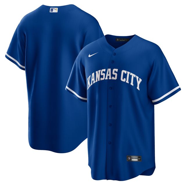 Maillot Nike Royal Kansas City Royals, réplique alternative de l'équipe pour homme