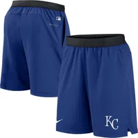 Men's Nike Royal Kansas City Royals Authentic Collection Flex Vent Max Performance Shorts