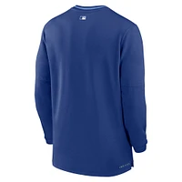 Men's Nike Royal Kansas City Royals Authentic Collection Performance Half-Zip Top