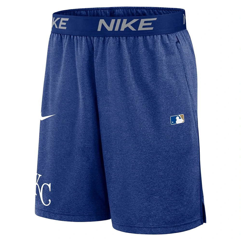 Short en tricot Nike Royal Kansas City Royals Authentic Collection Performance pour homme