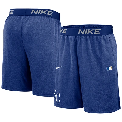 Short en tricot Nike Royal Kansas City Royals Authentic Collection Performance pour homme