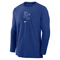 Men's Nike Royal Kansas City Royals Authentic Collection Player Performance Pullover Sweatshirt