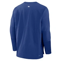 Men's Nike Royal Kansas City Royals Authentic Collection Player Performance Pullover Sweatshirt