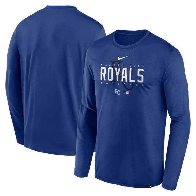 Lids Los Angeles Dodgers Nike Authentic Collection Logo Performance Long  Sleeve T-Shirt