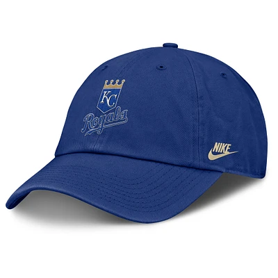 Casquette ajustable Nike Royal Kansas City Royals Club pour homme