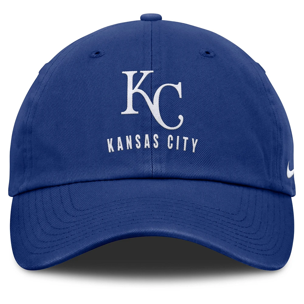 Men's Nike Royal Kansas City Royals Club Adjustable Hat