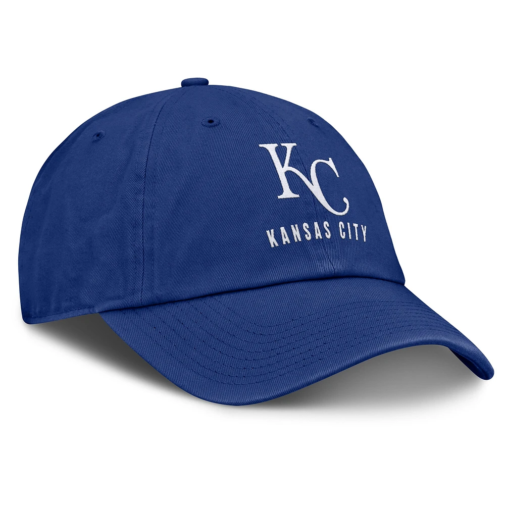 Men's Nike Royal Kansas City Royals Club Adjustable Hat