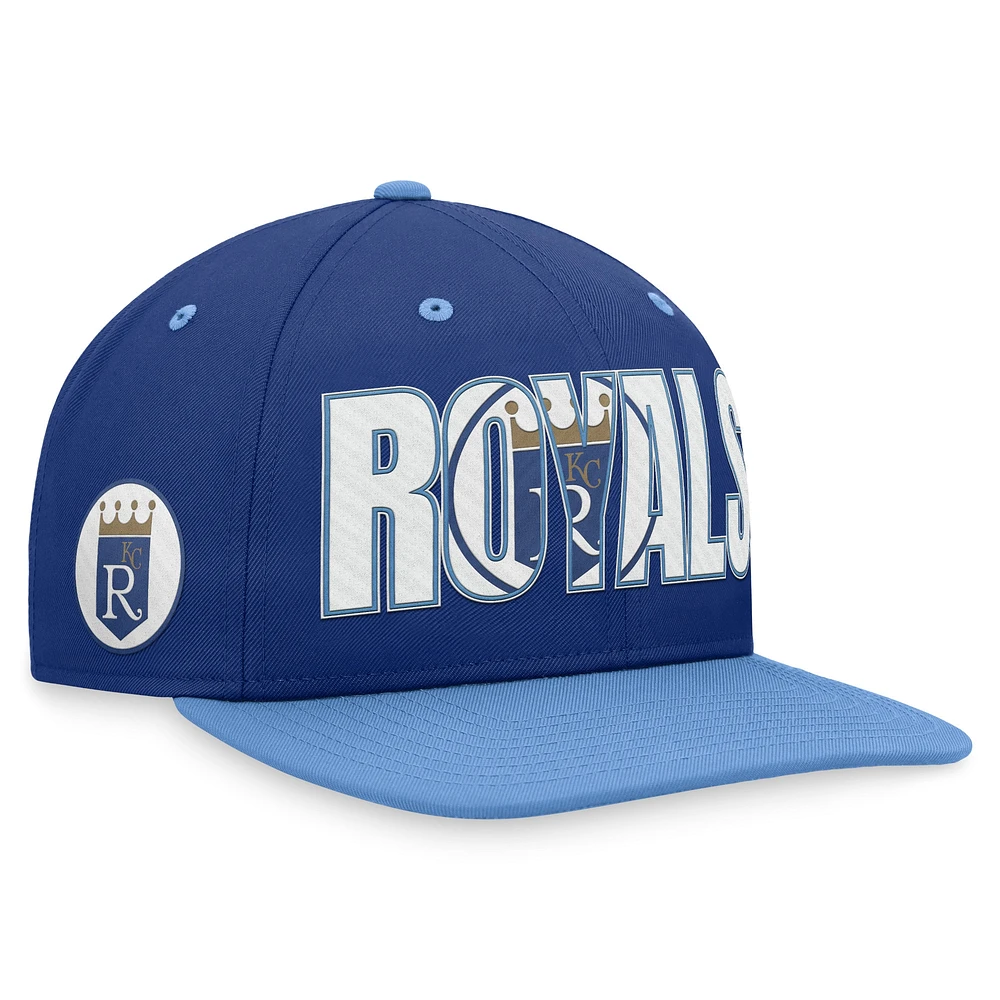 Men's Nike Royal Kansas City Royals Cooperstown Collection Pro Snapback Hat