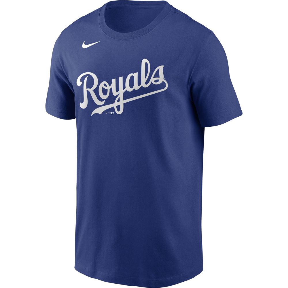 Men's Nike  Royal Kansas City Royals Name & Number T-Shirt