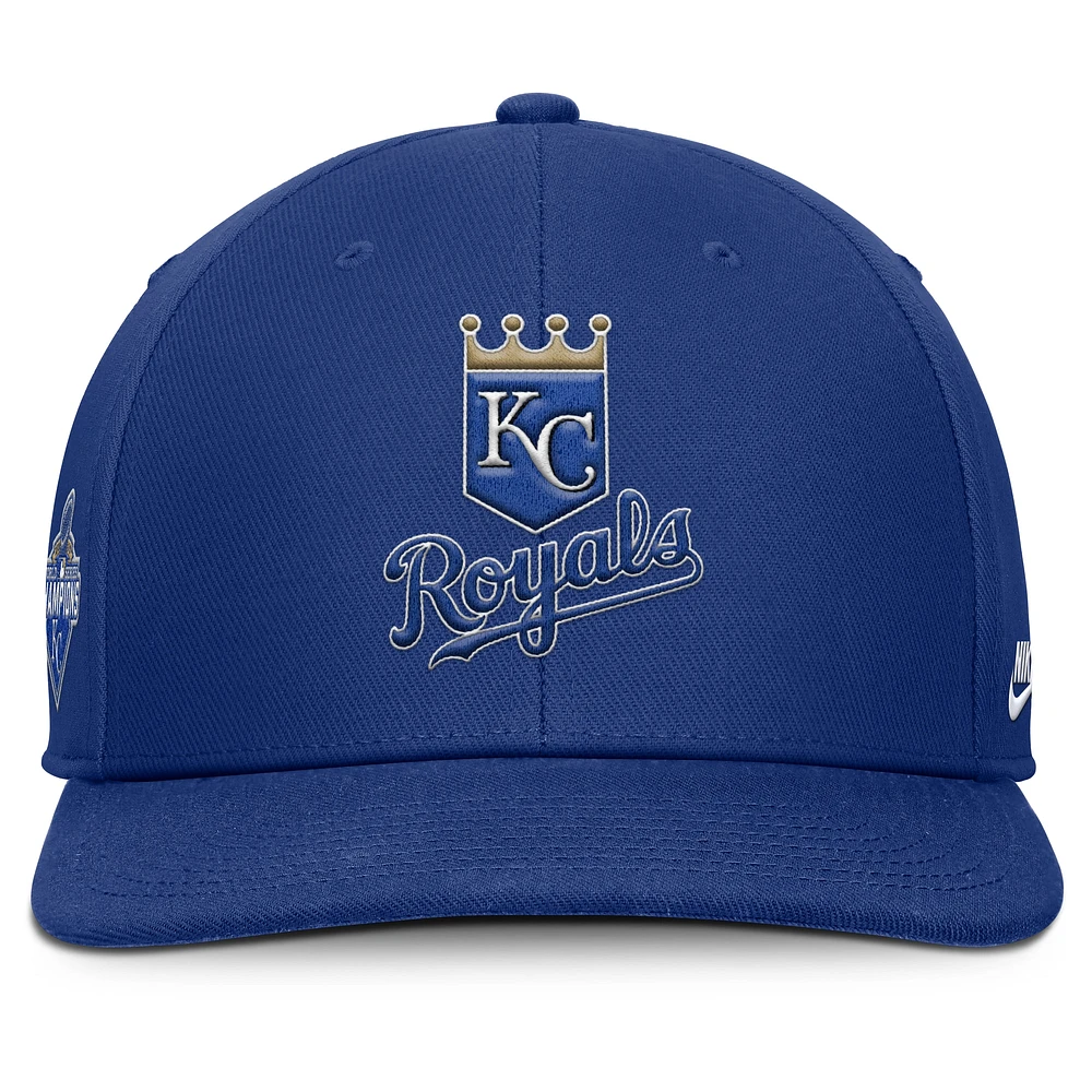 Men's Nike Royal Kansas City Royals Pro Performance Snapback Hat