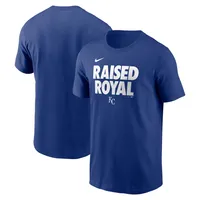 T-shirt Nike Royal Kansas City Royals Rally Rule pour homme