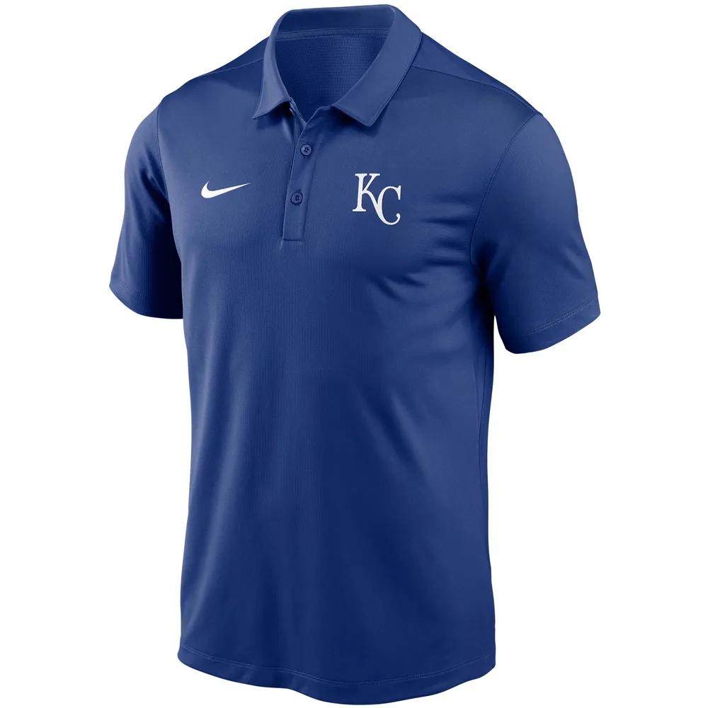 Men's Nike Royal Kansas City Royals Team Logo Franchise Performance Polo