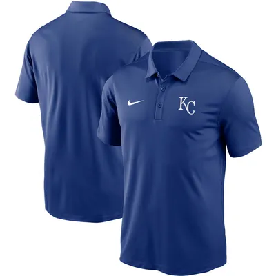 Polo Nike Royal Kansas City Royals Team Franchise Performance pour Homme