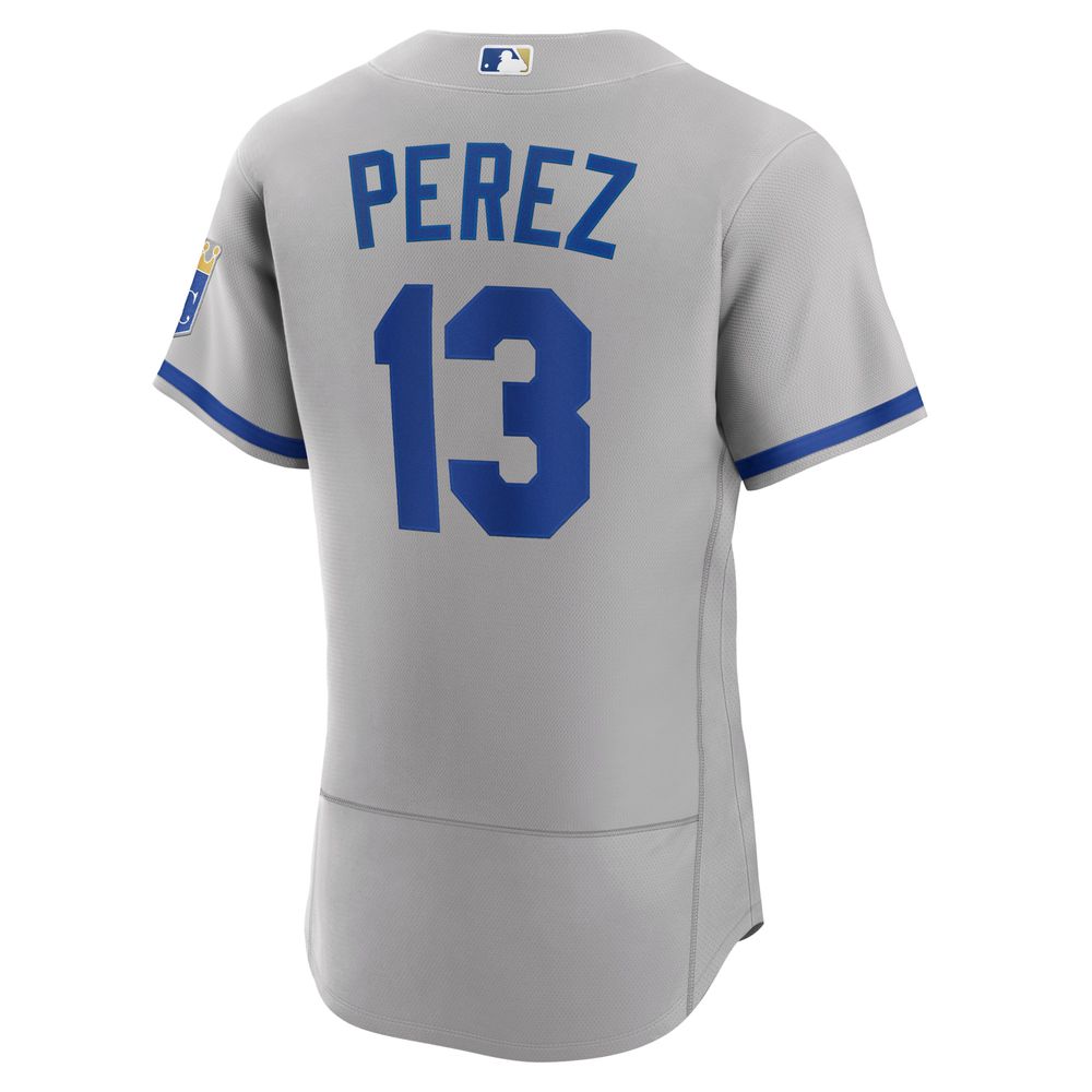 Nike Men's Salvador Perez White Kansas City Royals 2022 Home Authentic  Player Jersey