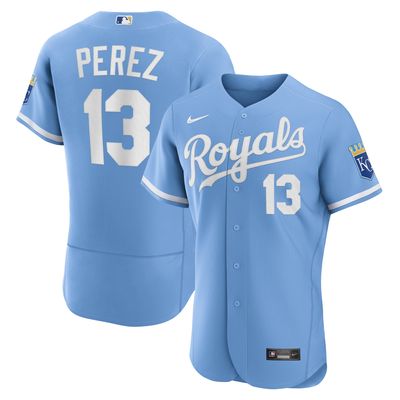 salvador perez blue jersey