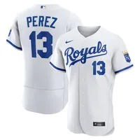 Kansas City Royals Nike Home Authentic Team Jersey - White