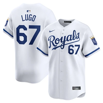 Men's Nike Seth Lugo White Kansas City Royals Home Limited Player Jersey