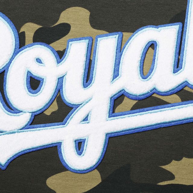 POT ROYALS CAMO ATLANTA BRAVES LOGO PRO TEAM SHIRT TEEMENPFM