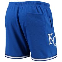 Men's Pro Standard Royal Kansas City Royals 2015 World Series Mesh Shorts