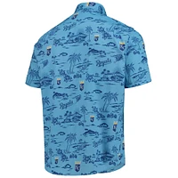 Chemise boutonnée Kekai Performance bleu clair Reyn Spooner pour homme des Royals de Kansas City
