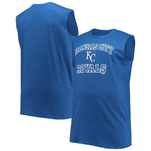 Men's Royal Los Angeles Dodgers Big & Tall Jersey Muscle Tank Top