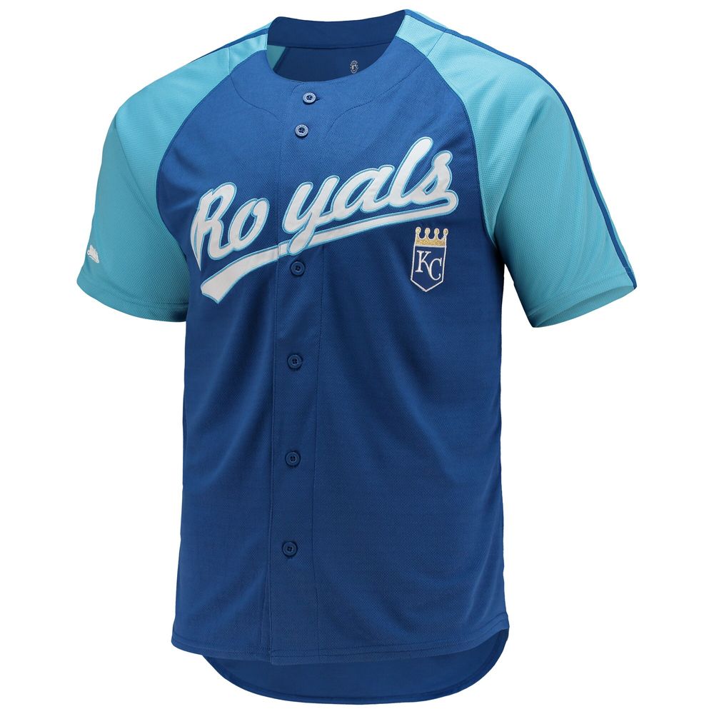 Lids Kansas City Royals Stitches Youth Team Logo Jersey - Royal