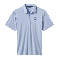 Men's TravisMathew Light Blue Kansas City Royals Playoff Pitch Polo