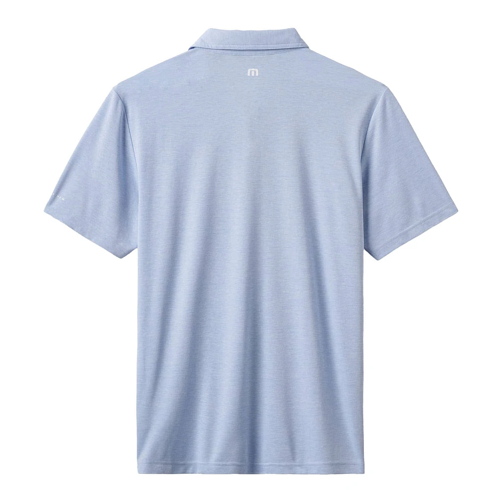 Men's TravisMathew Light Blue Kansas City Royals Playoff Pitch Polo