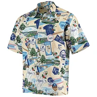 Men's White Kansas City Royals Scenic Button-Up Shirt