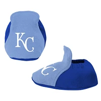 Newborn & Infant Royal/Light Blue Kansas City Royals Three-Piece Love of Baseball Bib Bodysuit Booties Set