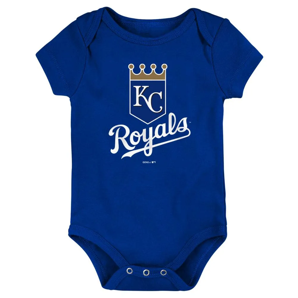 Body à logo principal de l'équipe royale des Royals Kansas City pour nouveau-nés et nourrissons