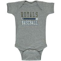 Newborn & Infant Soft as a Grape Royal/Gray Kansas City Royals 2-Piece Body Suit