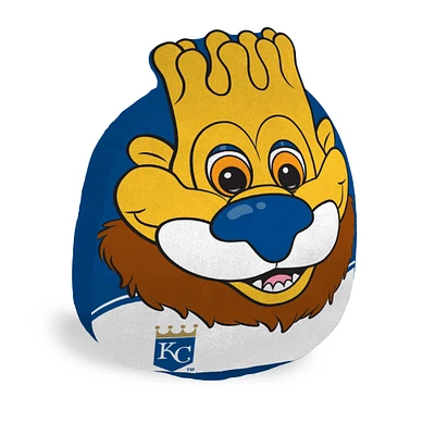 Coussin en peluche avec mascotte Pegasus Kansas City Royals et fonctionnalités