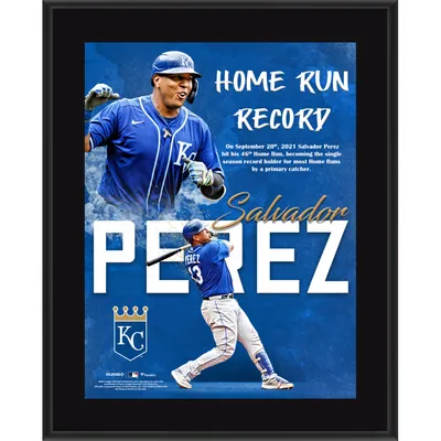 Lids Salvador Perez Kansas City Royals Fanatics Authentic 2015 MLB