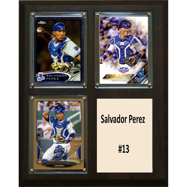 Lids Salvador Perez Kansas City Royals 2' x 4' Jersey Design