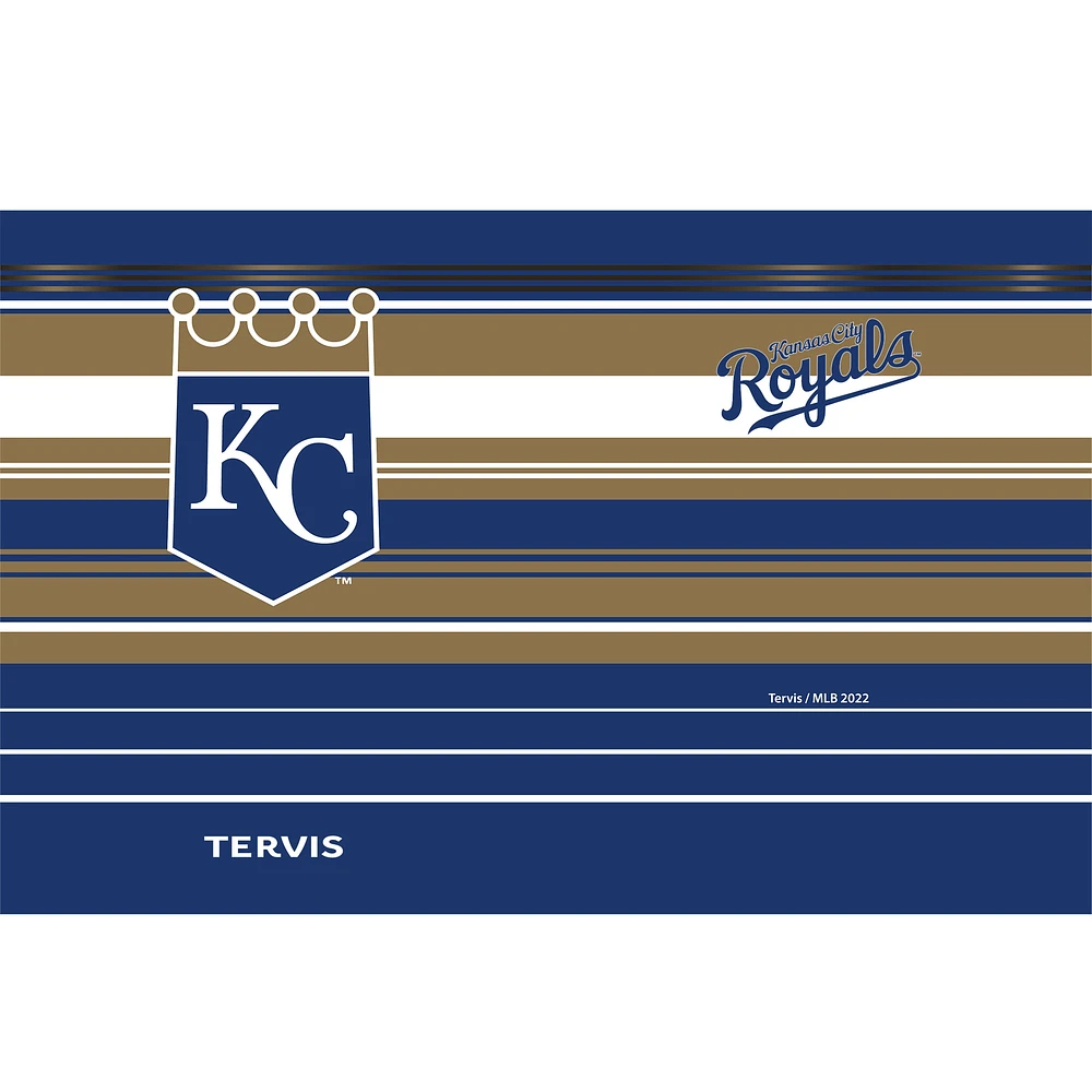 Tervis Royals de Kansas City 30oz. Gobelet à rayures Hype