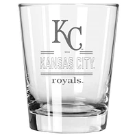 The Memory Company Kansas City Royals 15oz. Verre double à l'ancienne