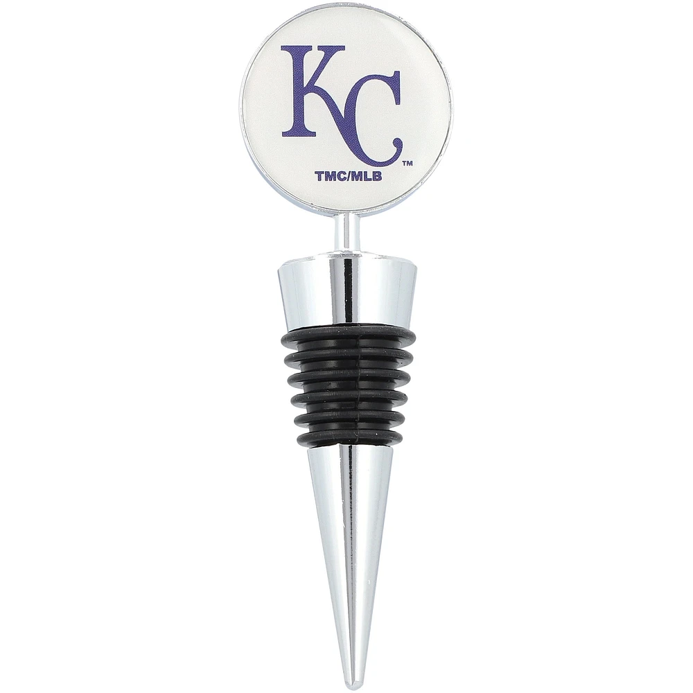 The Memory Company Kansas City Royals Stainless Steel Wine Stopper