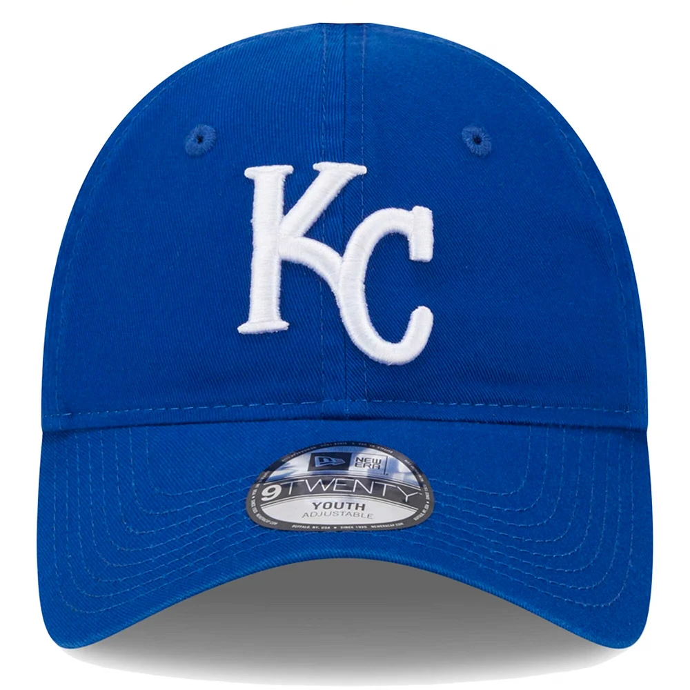 Casquette ajustable 9TWENTY Royal Kansas City Royals Team New Era pour tout-petit