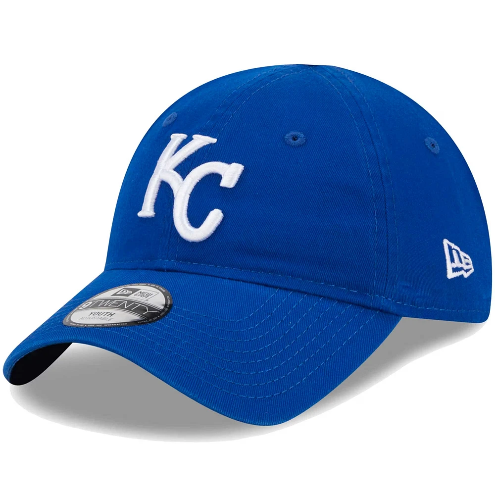 Toddler New Era Royal Kansas City Royals Team 9TWENTY Adjustable Hat