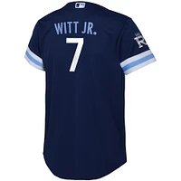 Maillot de joueur réplique Nike Bobby Witt Jr. des Kansas City Royals Connect pour tout-petit, bleu marine