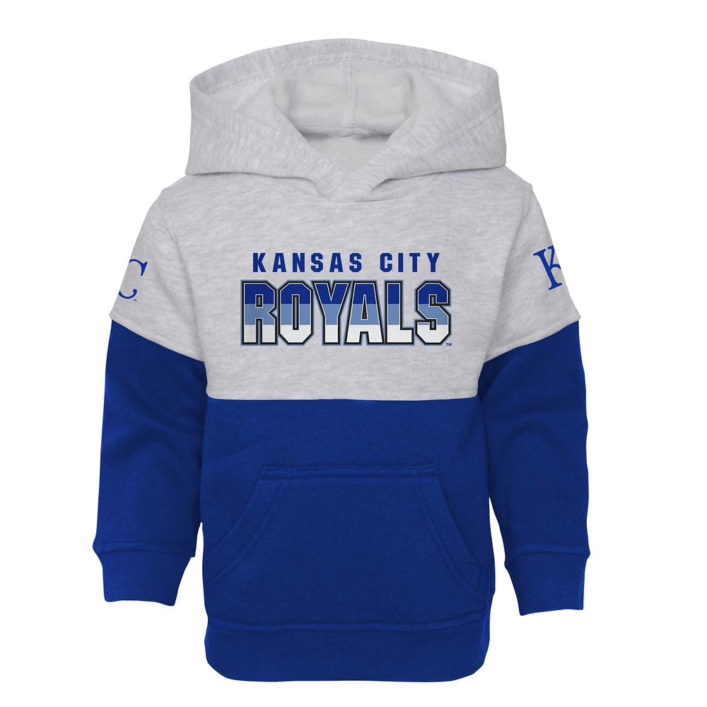 Toddler Royal/Heather Gray Kansas City Royals Two-Piece Playmaker Set