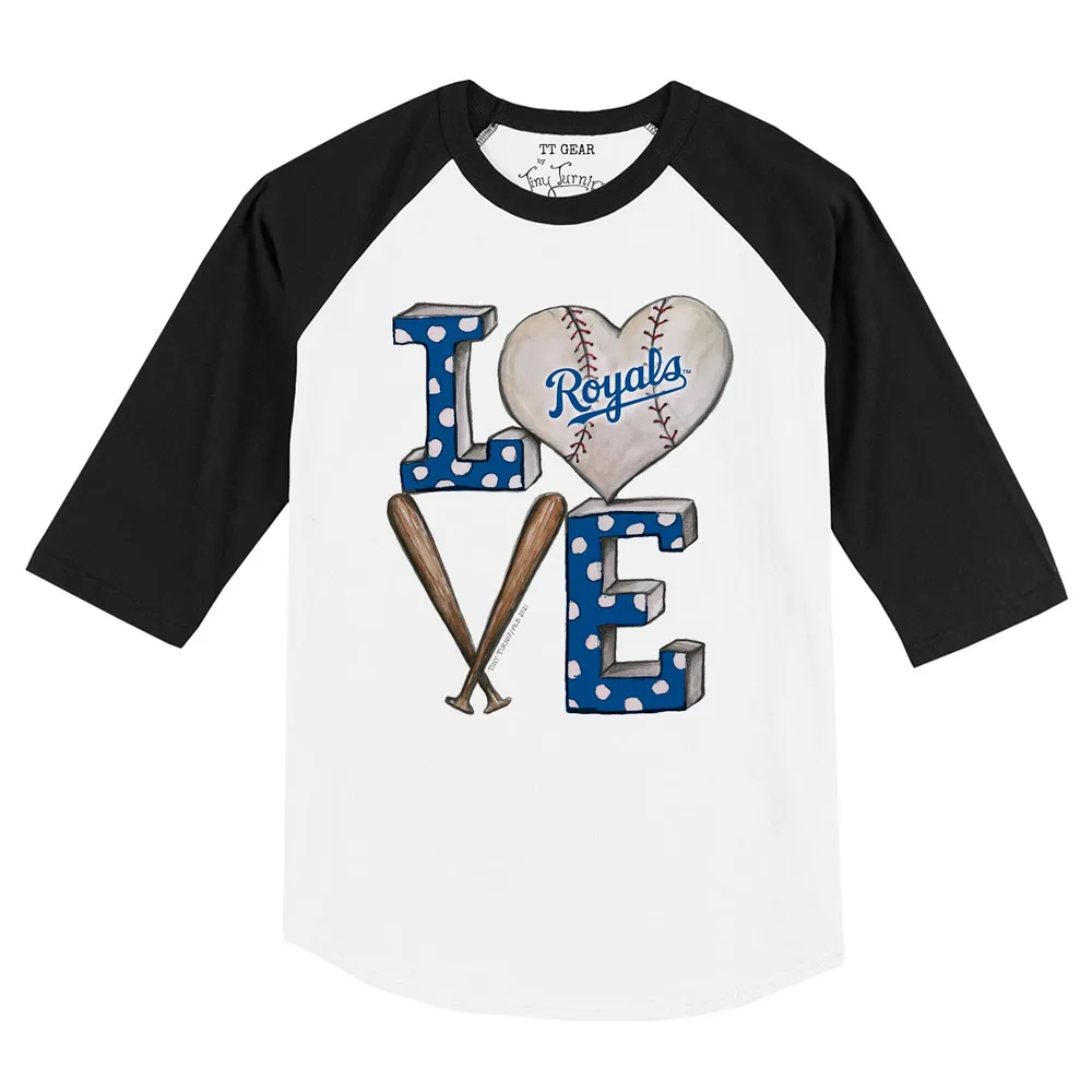 Lids Kansas City Royals Tiny Turnip Youth Baseball Love T-Shirt