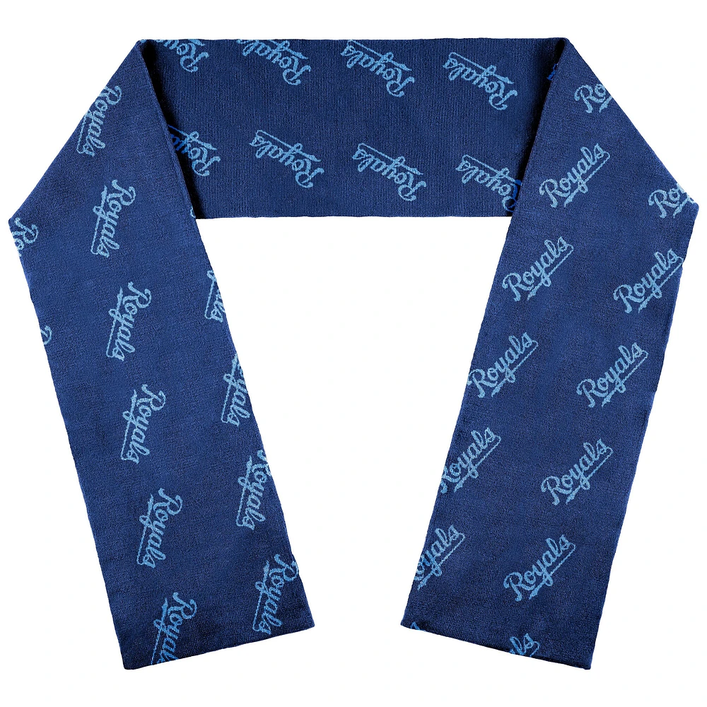 WEAR by Erin Andrews Foulard avec le mot-symbole de l'équipe des Royals de Kansas City