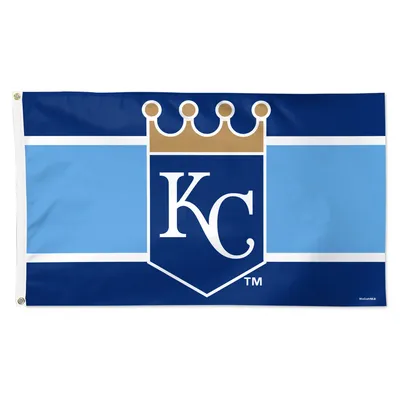 Kansas City Royals WinCraft 3' x 5' Horizontal Stripe Deluxe Single-Sided Flag