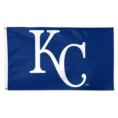 WinCraft Kansas City Royals 3' x 5' Drapeau simple face avec logo principal