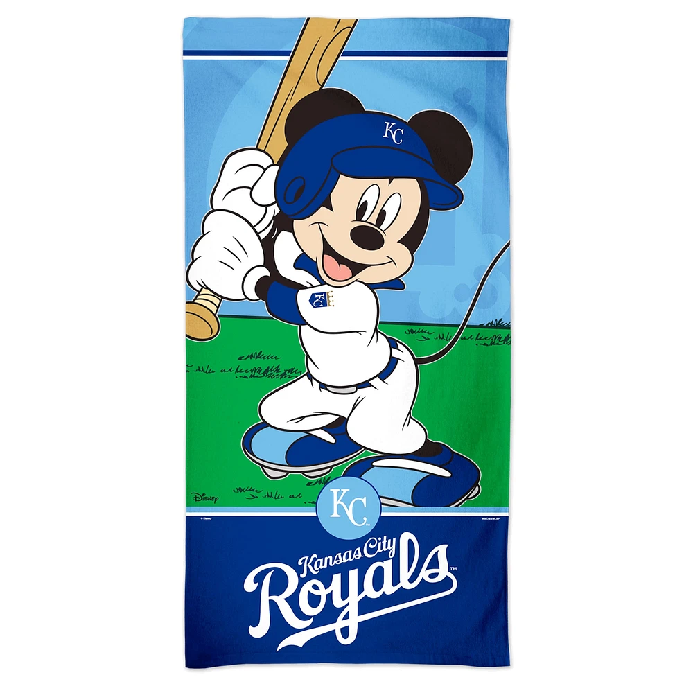 WinCraft Kansas City Royals 30'' x 60'' Disney Spectra Beach Towel