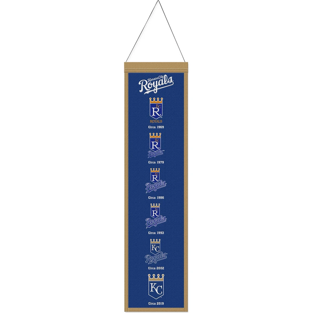 WinCraft Kansas City Royals 8" x 32" Evolution Banner